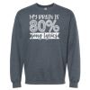 16x20 PRINT AREA Softstyle® Midweight Crewneck Sweatshirt Thumbnail