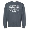 16x20 PRINT AREA Softstyle® Midweight Crewneck Sweatshirt Thumbnail