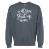 16x20 PRINT AREA Softstyle® Midweight Crewneck Sweatshirt Thumbnail