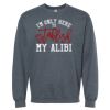 16x20 PRINT AREA Softstyle® Midweight Crewneck Sweatshirt Thumbnail