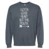 16x20 PRINT AREA Softstyle® Midweight Crewneck Sweatshirt Thumbnail