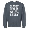 16x20 PRINT AREA Softstyle® Midweight Crewneck Sweatshirt Thumbnail