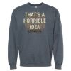 16x20 PRINT AREA Softstyle® Midweight Crewneck Sweatshirt Thumbnail