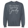 16x20 PRINT AREA Softstyle® Midweight Crewneck Sweatshirt Thumbnail
