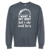 16x20 PRINT AREA Softstyle® Midweight Crewneck Sweatshirt Thumbnail