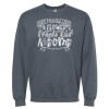 16x20 PRINT AREA Softstyle® Midweight Crewneck Sweatshirt Thumbnail