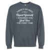 16x20 PRINT AREA Softstyle® Midweight Crewneck Sweatshirt Thumbnail