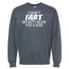 16x20 PRINT AREA Softstyle® Midweight Crewneck Sweatshirt Thumbnail