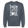 16x20 PRINT AREA Softstyle® Midweight Crewneck Sweatshirt Thumbnail