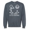 16x20 PRINT AREA Softstyle® Midweight Crewneck Sweatshirt Thumbnail