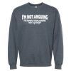 16x20 PRINT AREA Softstyle® Midweight Crewneck Sweatshirt Thumbnail
