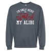 16x20 PRINT AREA Softstyle® Midweight Crewneck Sweatshirt Thumbnail