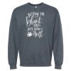 16x20 PRINT AREA Softstyle® Midweight Crewneck Sweatshirt Thumbnail