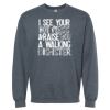 16x20 PRINT AREA Softstyle® Midweight Crewneck Sweatshirt Thumbnail