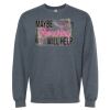 16x20 PRINT AREA Softstyle® Midweight Crewneck Sweatshirt Thumbnail