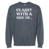 16x20 PRINT AREA Softstyle® Midweight Crewneck Sweatshirt Thumbnail