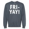 16x20 PRINT AREA Softstyle® Midweight Crewneck Sweatshirt Thumbnail