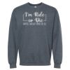 16x20 PRINT AREA Softstyle® Midweight Crewneck Sweatshirt Thumbnail