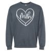16x20 PRINT AREA Softstyle® Midweight Crewneck Sweatshirt Thumbnail