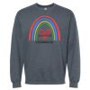 16x20 PRINT AREA Softstyle® Midweight Crewneck Sweatshirt Thumbnail