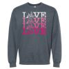 16x20 PRINT AREA Softstyle® Midweight Crewneck Sweatshirt Thumbnail