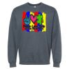 16x20 PRINT AREA Softstyle® Midweight Crewneck Sweatshirt Thumbnail