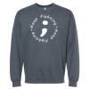 16x20 PRINT AREA Softstyle® Midweight Crewneck Sweatshirt Thumbnail