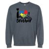 16x20 PRINT AREA Softstyle® Midweight Crewneck Sweatshirt Thumbnail