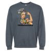 16x20 PRINT AREA Softstyle® Midweight Crewneck Sweatshirt Thumbnail