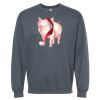 16x20 PRINT AREA Softstyle® Midweight Crewneck Sweatshirt Thumbnail