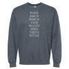 16x20 PRINT AREA Softstyle® Midweight Crewneck Sweatshirt Thumbnail