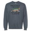 16x20 PRINT AREA Softstyle® Midweight Crewneck Sweatshirt Thumbnail