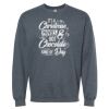 16x20 PRINT AREA Softstyle® Midweight Crewneck Sweatshirt Thumbnail
