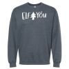 16x20 PRINT AREA Softstyle® Midweight Crewneck Sweatshirt Thumbnail
