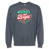 16x20 PRINT AREA Softstyle® Midweight Crewneck Sweatshirt Thumbnail