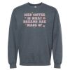 16x20 PRINT AREA Softstyle® Midweight Crewneck Sweatshirt Thumbnail