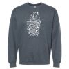 16x20 PRINT AREA Softstyle® Midweight Crewneck Sweatshirt Thumbnail