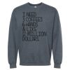 16x20 PRINT AREA Softstyle® Midweight Crewneck Sweatshirt Thumbnail