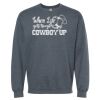 16x20 PRINT AREA Softstyle® Midweight Crewneck Sweatshirt Thumbnail