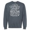 16x20 PRINT AREA Softstyle® Midweight Crewneck Sweatshirt Thumbnail