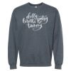 16x20 PRINT AREA Softstyle® Midweight Crewneck Sweatshirt Thumbnail