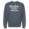16x20 PRINT AREA Softstyle® Midweight Crewneck Sweatshirt Thumbnail
