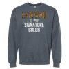 16x20 PRINT AREA Softstyle® Midweight Crewneck Sweatshirt Thumbnail