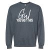 16x20 PRINT AREA Softstyle® Midweight Crewneck Sweatshirt Thumbnail