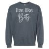 16x20 PRINT AREA Softstyle® Midweight Crewneck Sweatshirt Thumbnail
