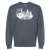 16x20 PRINT AREA Softstyle® Midweight Crewneck Sweatshirt Thumbnail