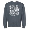 16x20 PRINT AREA Softstyle® Midweight Crewneck Sweatshirt Thumbnail