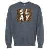 16x20 PRINT AREA Softstyle® Midweight Crewneck Sweatshirt Thumbnail