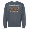 16x20 PRINT AREA Softstyle® Midweight Crewneck Sweatshirt Thumbnail