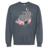 16x20 PRINT AREA Softstyle® Midweight Crewneck Sweatshirt Thumbnail